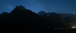 Archiv Foto Webcam Grindelwald First: Mittelstation 23:00