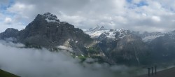 Archiv Foto Webcam Grindelwald First: Mittelstation 17:00