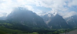 Archiv Foto Webcam Grindelwald First: Mittelstation 09:00