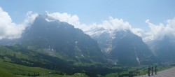 Archiv Foto Webcam Grindelwald First: Mittelstation 11:00