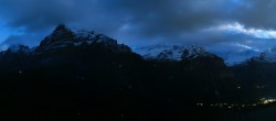 Archived image Webcam Grindelwald First midway station 01:00