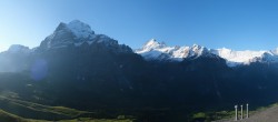 Archived image Webcam Grindelwald First midway station 06:00
