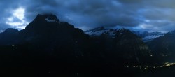 Archived image Webcam Grindelwald First midway station 23:00
