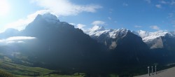 Archiv Foto Webcam Grindelwald First: Mittelstation 07:00