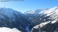 Archiv Foto Webcam Gamshütte Zillertal Blick zum Tristner 11:00