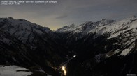 Archiv Foto Webcam Gamshütte Zillertal Blick zum Tristner 03:00