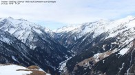 Archiv Foto Webcam Gamshütte Zillertal Blick zum Tristner 09:00