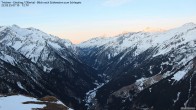 Archiv Foto Webcam Gamshütte Zillertal Blick zum Tristner 06:00