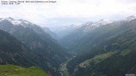 Archiv Foto Webcam Gamshütte Zillertal Blick zum Tristner 17:00