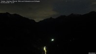 Archiv Foto Webcam Gamshütte Zillertal Blick zum Tristner 01:00