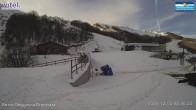 Archived image Webcam Campo Felice - top station chairlift Campo Felice and Chalet del Bosco 07:00