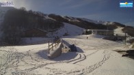 Archived image Webcam Campo Felice - top station chairlift Campo Felice and Chalet del Bosco 09:00