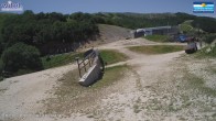 Archived image Webcam Campo Felice - top station chairlift Campo Felice and Chalet del Bosco 11:00
