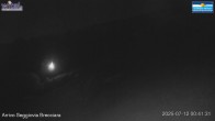 Archived image Webcam Campo Felice - top station chairlift Campo Felice and Chalet del Bosco 23:00