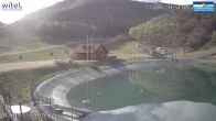 Archived image Webcam Campo Felice - base station chairlift Cisterna and Chalet del Lago, Italy 07:00