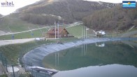 Archived image Webcam Campo Felice - base station chairlift Cisterna and Chalet del Lago, Italy 05:00