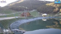 Archived image Webcam Campo Felice - base station chairlift Cisterna and Chalet del Lago, Italy 06:00