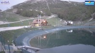 Archived image Webcam Campo Felice - base station chairlift Cisterna and Chalet del Lago, Italy 19:00