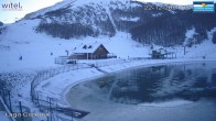 Archived image Webcam Campo Felice - base station chairlift Cisterna and Chalet del Lago, Italy 07:00