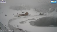 Archived image Webcam Campo Felice - base station chairlift Cisterna and Chalet del Lago, Italy 07:00