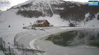 Archived image Webcam Campo Felice - base station chairlift Cisterna and Chalet del Lago, Italy 07:00