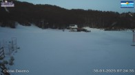 Archiv Foto Webcam Campo Felice - Talstation Sessellift Colle Destro und Chalet Innamorati (Italien) 06:00