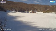 Archived image Webcam Campo Felice - base station chairlift Colle Destro and chalet Innamorati (Italy) 09:00