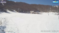 Archived image Webcam Campo Felice - base station chairlift Colle Destro and chalet Innamorati (Italy) 11:00