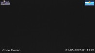 Archived image Webcam Campo Felice - base station chairlift Colle Destro and chalet Innamorati (Italy) 01:00