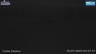 Archived image Webcam Campo Felice - base station chairlift Colle Destro and chalet Innamorati (Italy) 03:00