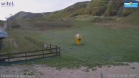 Archived image Webcam Campo Felice - rope lift Baby Campo Felice, slope Scorpione and chairlift Nibbio 06:00