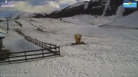 Archiv Foto Webcam Campo Felice – Seillift Baby Campo Felice, Piste Scorpione und Sessellift Nibbio 13:00