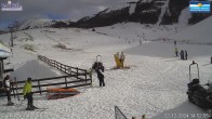 Archived image Webcam Campo Felice - rope lift Baby Campo Felice, slope Scorpione and chairlift Nibbio 13:00