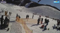 Archived image Webcam Campo Felice - rope lift Baby Campo Felice, slope Scorpione and chairlift Nibbio 13:00