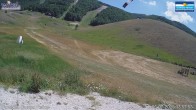 Archiv Foto Webcam Campo Felice – Seillift Baby Campo Felice, Piste Scorpione und Sessellift Nibbio 13:00