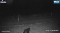 Archiv Foto Webcam Campo Felice - Talstation Sessellift Colle Destro und Piste Giovanni Paolo II (Italien) 23:00