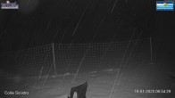 Archiv Foto Webcam Campo Felice - Talstation Sessellift Colle Destro und Piste Giovanni Paolo II (Italien) 05:00