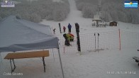 Archived image Webcam Campo Felice - base station chairlift Colle Destro and slope Giovanni Paolo II (Italy) 07:00