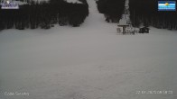 Archived image Webcam Campo Felice - base station chairlift Colle Destro and slope Giovanni Paolo II (Italy) 07:00