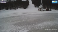 Archiv Foto Webcam Campo Felice - Talstation Sessellift Colle Destro und Piste Giovanni Paolo II (Italien) 07:00