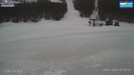 Archiv Foto Webcam Campo Felice - Talstation Sessellift Colle Destro und Piste Giovanni Paolo II (Italien) 09:00