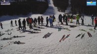 Archived image Webcam Campo Felice - base station chairlift Colle Destro and slope Giovanni Paolo II (Italy) 09:00