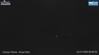 Archived image Webcam Campo Felice (Italy) - View of Snow Park 23:00