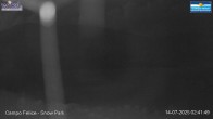 Archived image Webcam Campo Felice (Italy) - View of Snow Park 01:00
