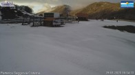 Archiv Foto Webcam Campo Felice – Pisten Lupo, Gigi Panei, Sagittario und Rondini 15:00