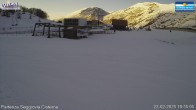 Archiv Foto Webcam Campo Felice – Pisten Lupo, Gigi Panei, Sagittario und Rondini 15:00