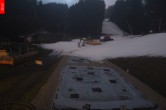 Archived image Webcam Marianske Lazne - baste station cable car Lanovka, Czech Republic 06:00