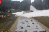 Archived image Webcam Marianske Lazne - baste station cable car Lanovka, Czech Republic 11:00