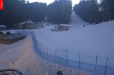 Archived image Webcam Marianske Lazne - baste station cable car Lanovka, Czech Republic 06:00