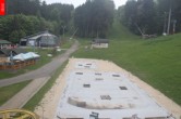 Archived image Webcam Marianske Lazne - baste station cable car Lanovka, Czech Republic 01:00